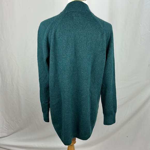 NWT Loft Green Turtleneck Tunic Sweater - Picture 3 of 5